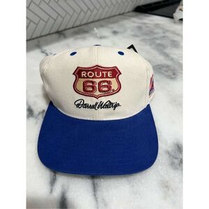 Vintage Darrell Waltrip Route 66 NASCAR Kmart Racing Strap Back Hat